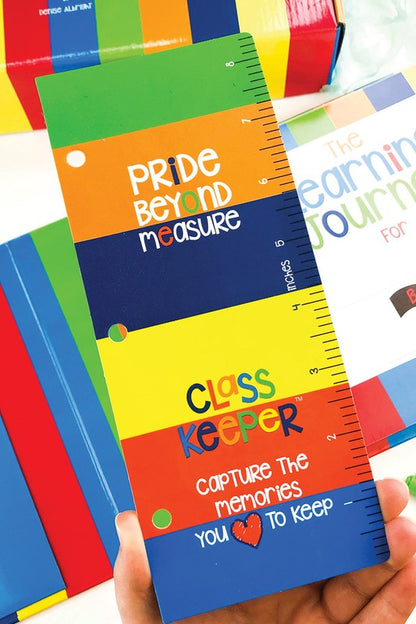 Class Keeper School Memory Book Primary Stripes