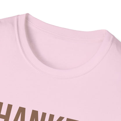 Thankful Blessed Mess Unisex Softstyle T-Shirt