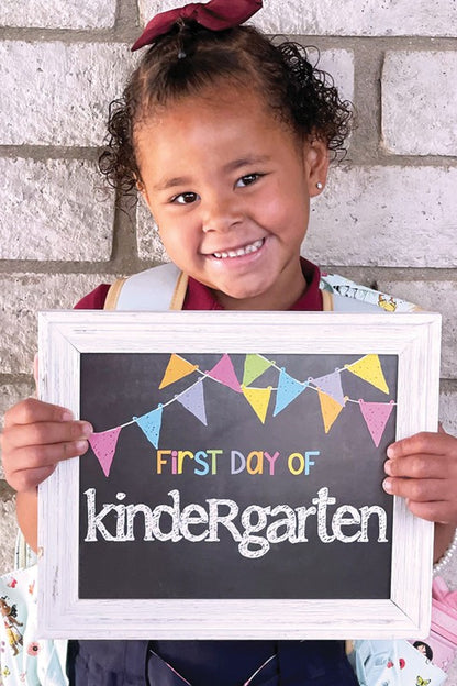 First & Last Days of School Photo Prop Signs