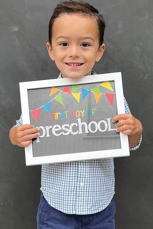 First & Last Days of School Photo Prop Signs