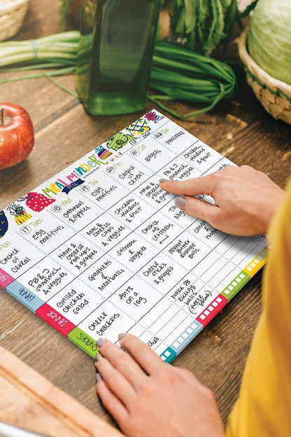 Meal Minder Menu Planner 52-Week wDry Erase Backer