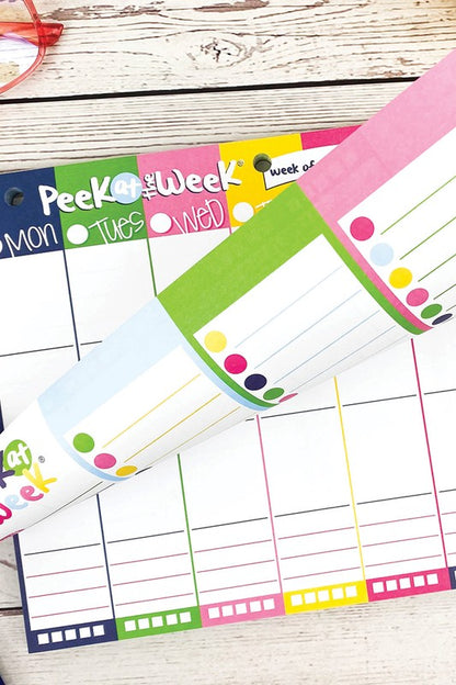 Peek at the Week 52-Week Planner Pad