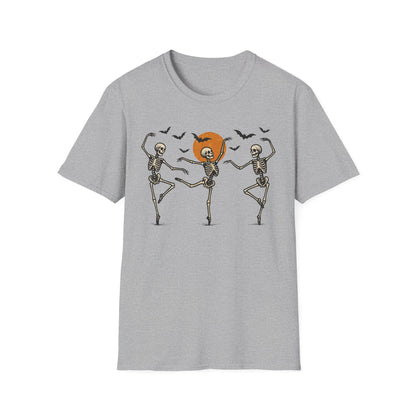 Dancing Skeletons Unisex Softstyle T-Shirt