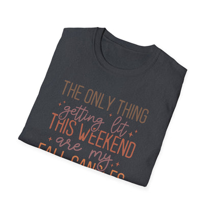 Only Thing Getting Lit Unisex Softstyle T-Shirt