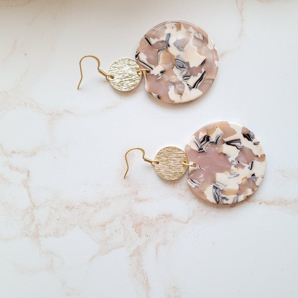 Zoey Earrings - Sandstone