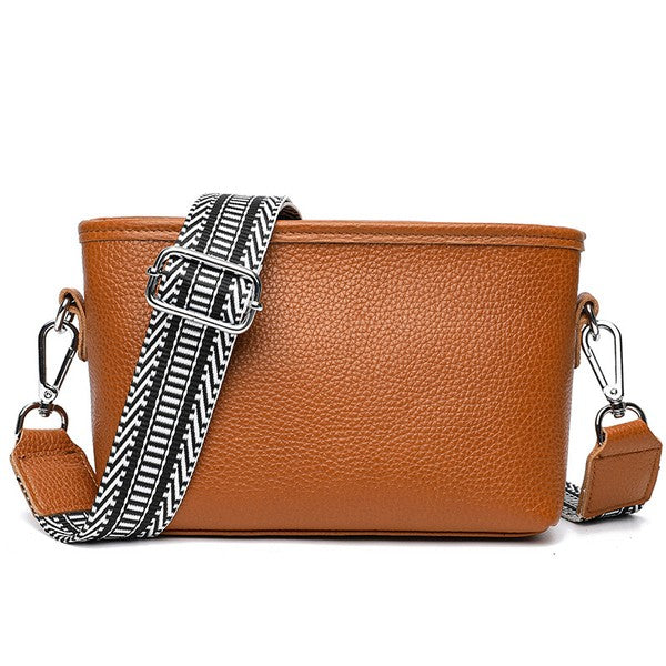 Aria Leather Compact Crossbody