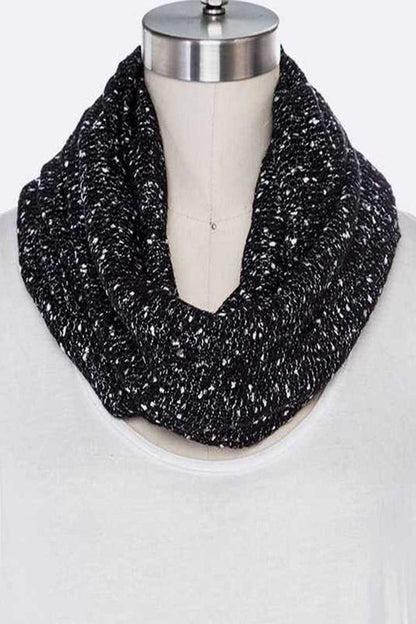 Loose Knit Infinity Scarf