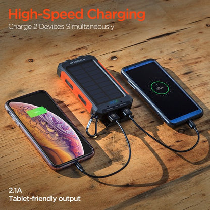 HyperGear Solar 10000mAh Power Bank