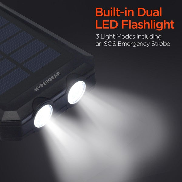 HyperGear Solar 10000mAh Power Bank