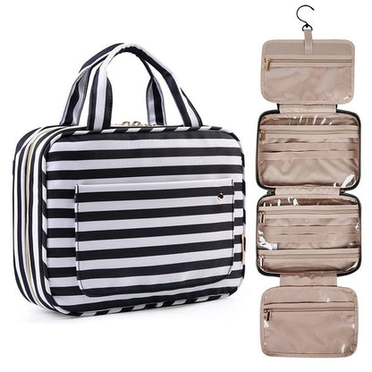 Travel Fold Up Make Up Bag Hanging Organizer