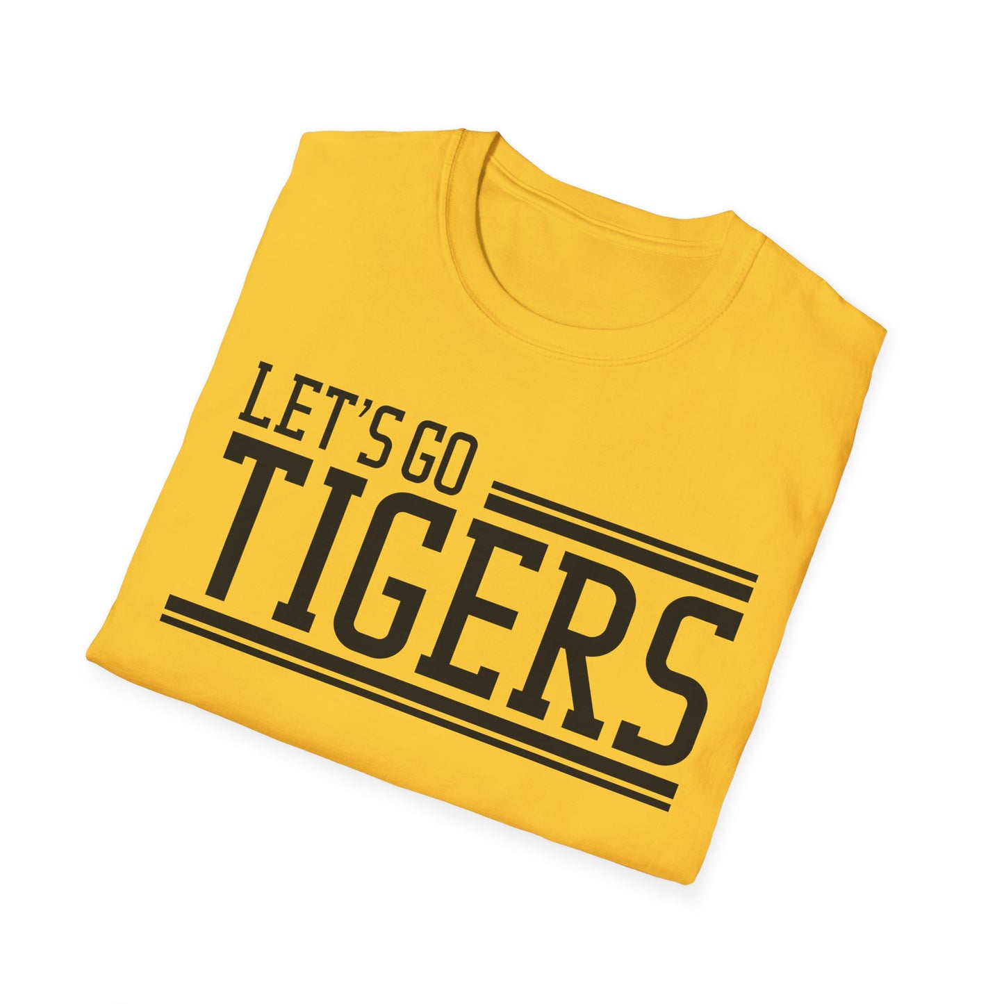 Lets Go Tigers Unisex Softstyle T-Shirt