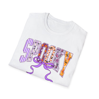 Preppy Spooky Coquette Unisex Softstyle T-Shirt