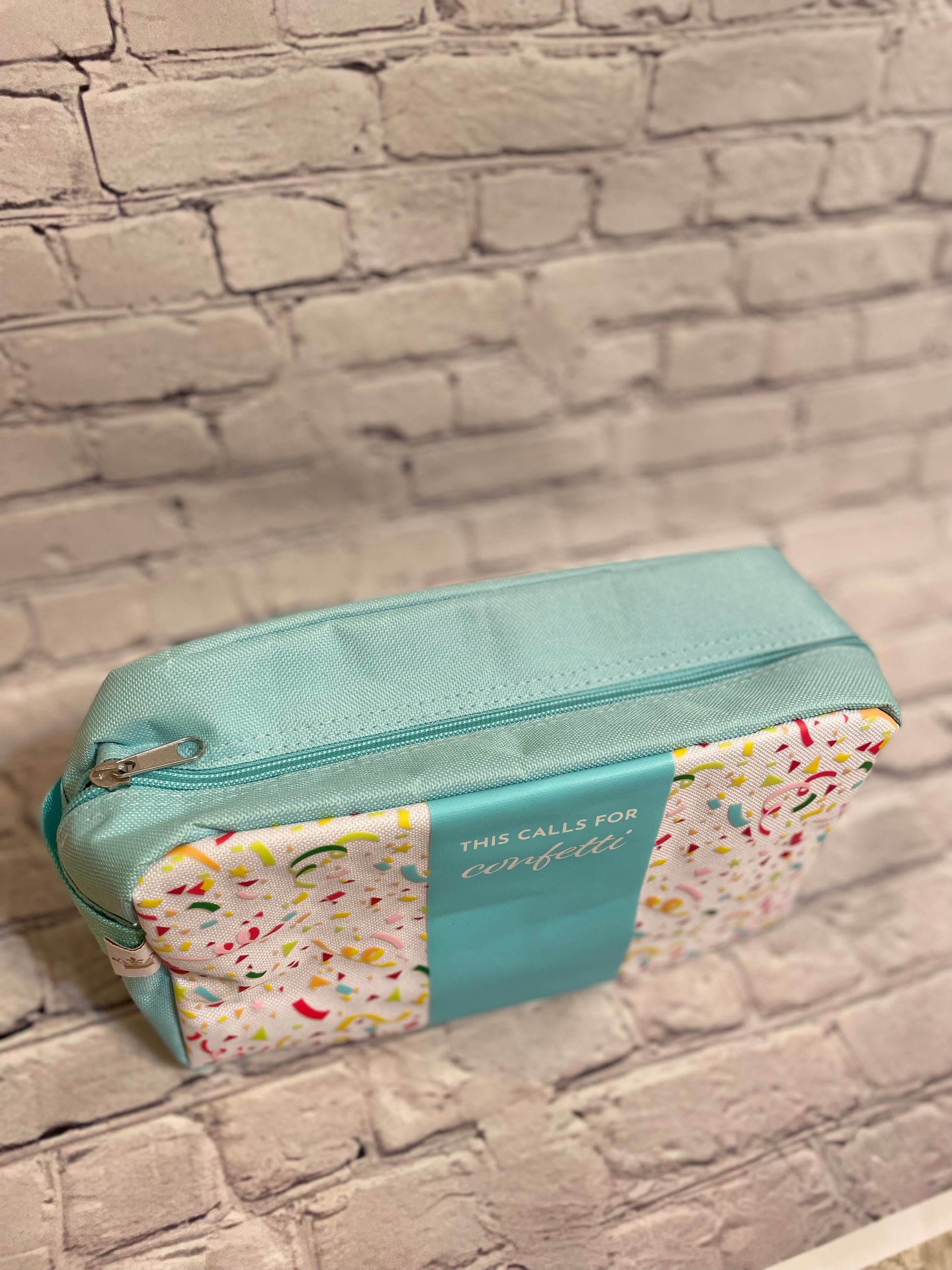 Confetti Cosmetic Bag - Southern Chic Magnolias, LLC