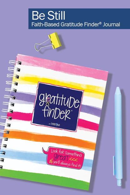 Faith-Based Gratitude Journal w Stickers 52-Week