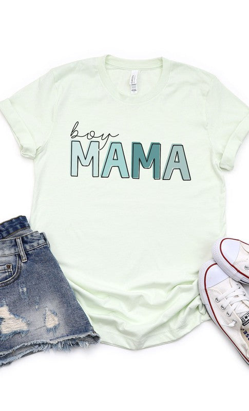 Boy Mama Graphic Tee