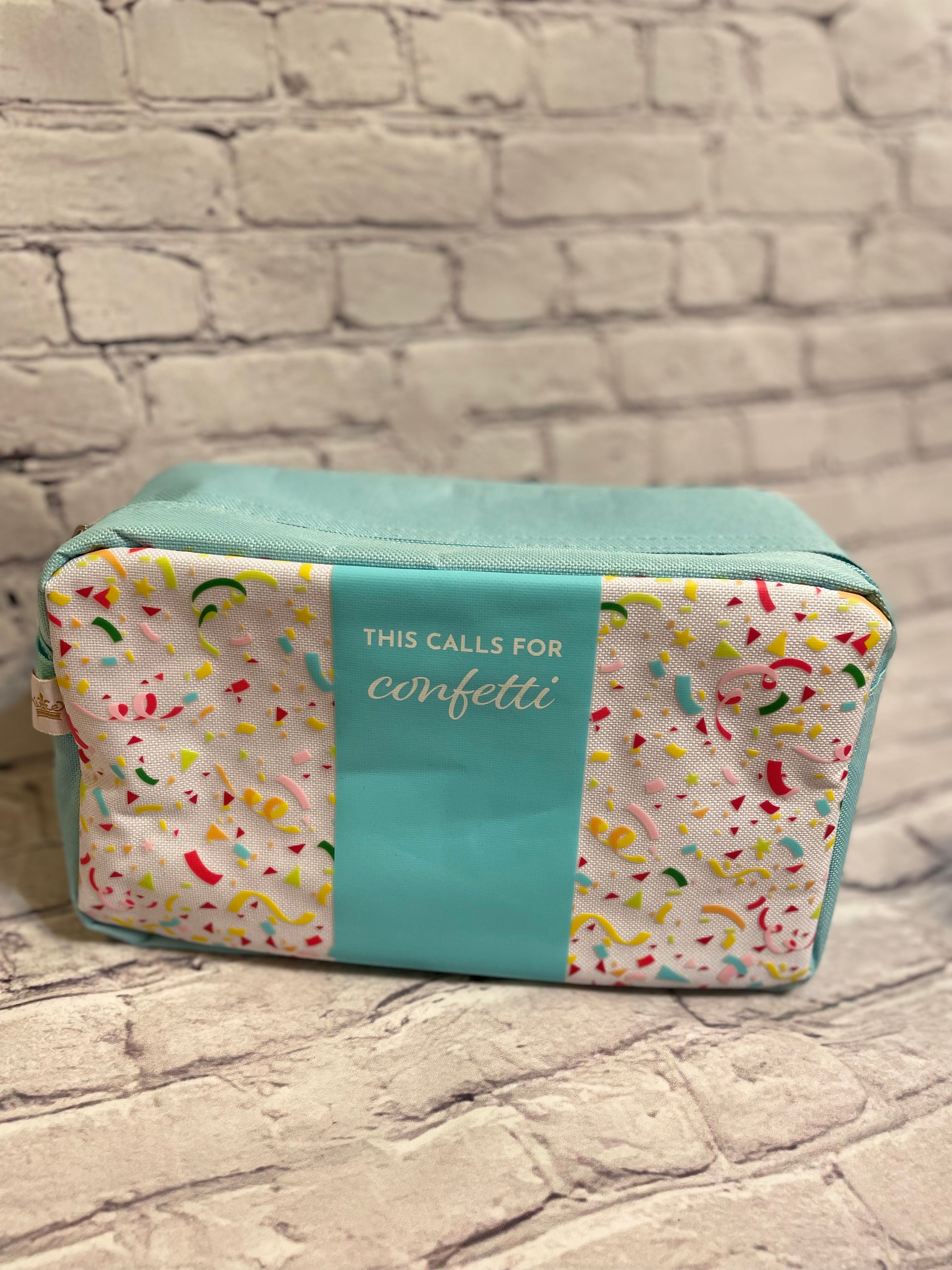 Confetti Cosmetic Bag - Southern Chic Magnolias, LLC