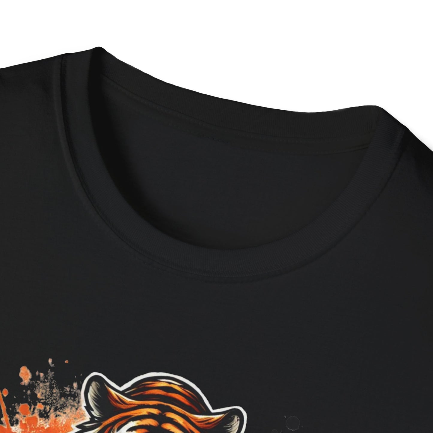 Tigers Football Unisex Softstyle T-Shirt
