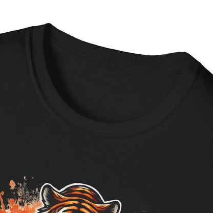 Tigers Football Unisex Softstyle T-Shirt