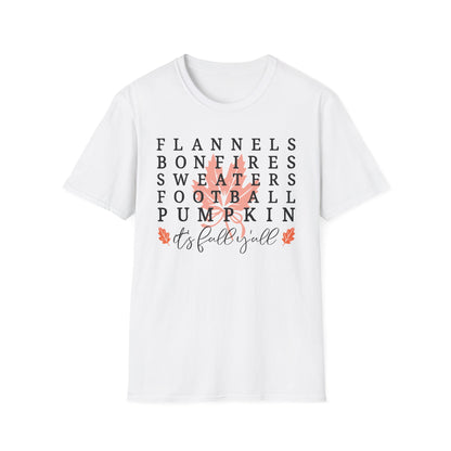 It's Fall Unisex Softstyle T-Shirt
