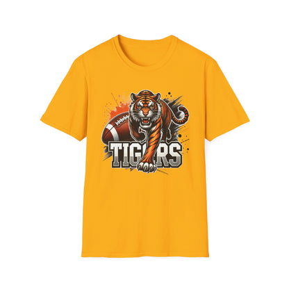 Tigers Football Unisex Softstyle T-Shirt