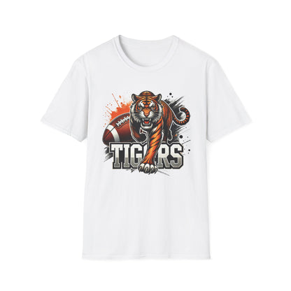 Tigers Football Unisex Softstyle T-Shirt