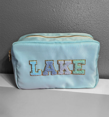 Blue Lake Patch Bag