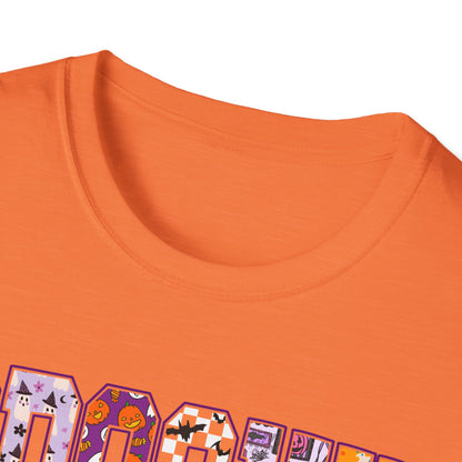 Preppy Spooky Coquette Unisex Softstyle T-Shirt