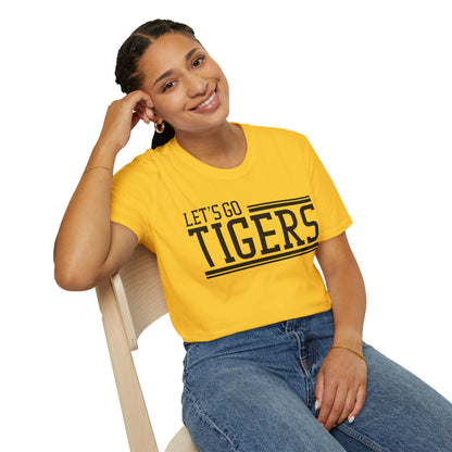 Lets Go Tigers Unisex Softstyle T-Shirt