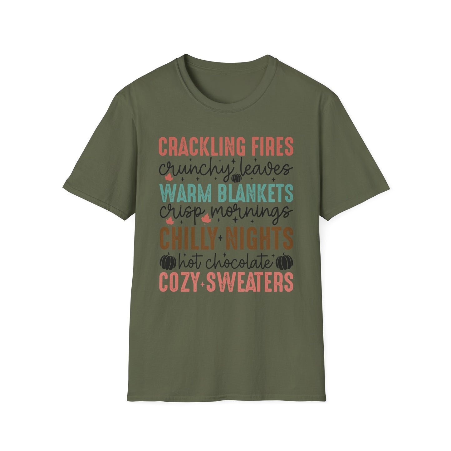 Crackling Fires Unisex Softstyle T-Shirt