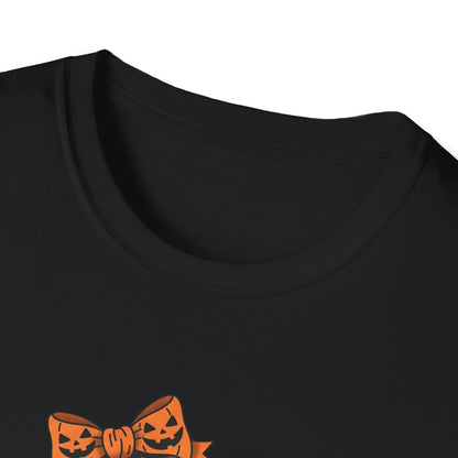 Coquette Bow Skeleton Unisex Softstyle T-Shirt