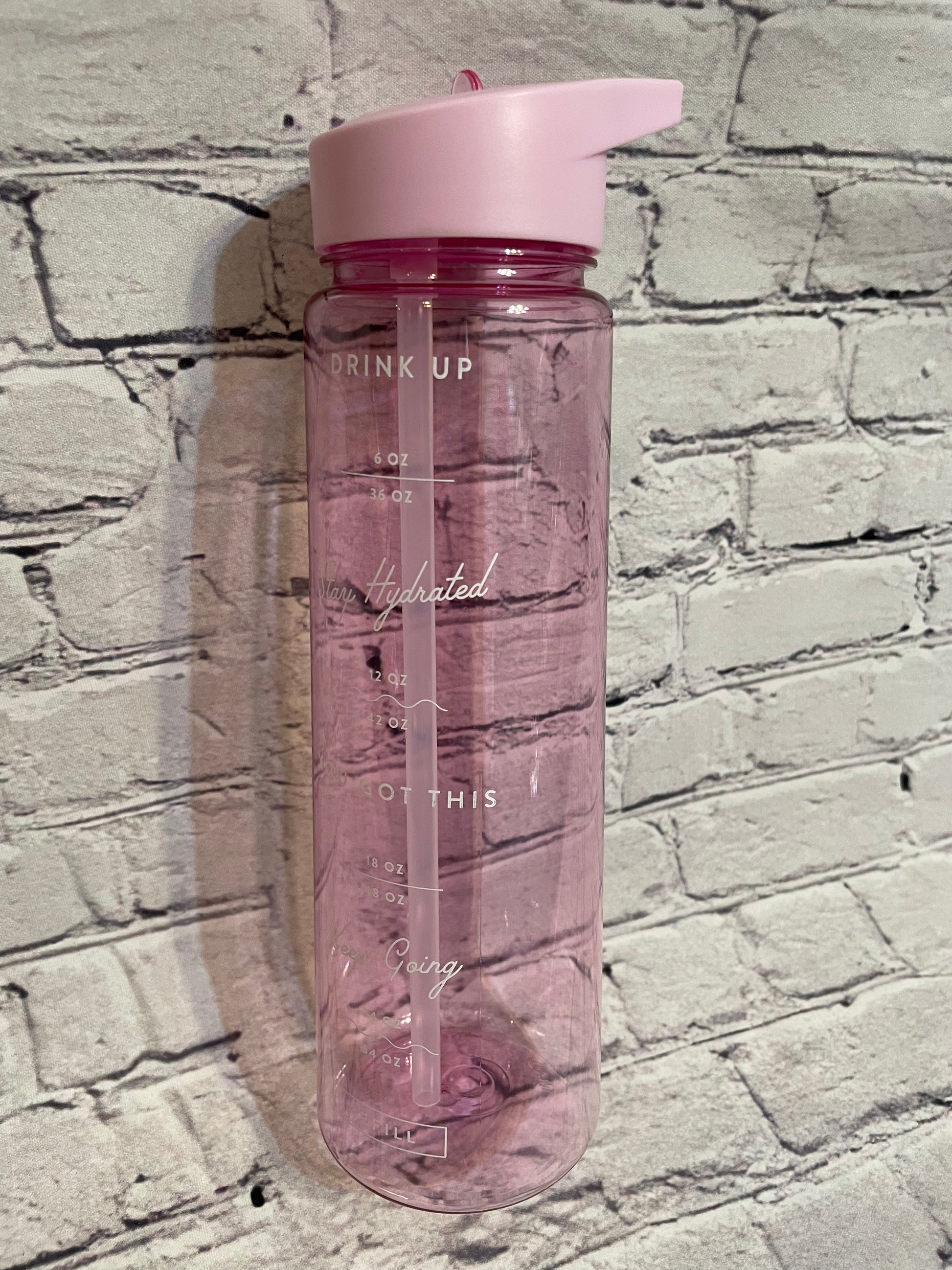 Wellness Tracker Water bottle 30 fl oz. - Southern Chic Magnolias, LLC