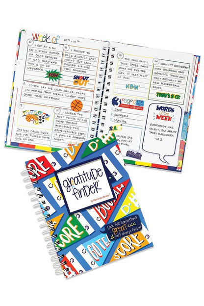 Gratitude Journal with Stickers for Boys