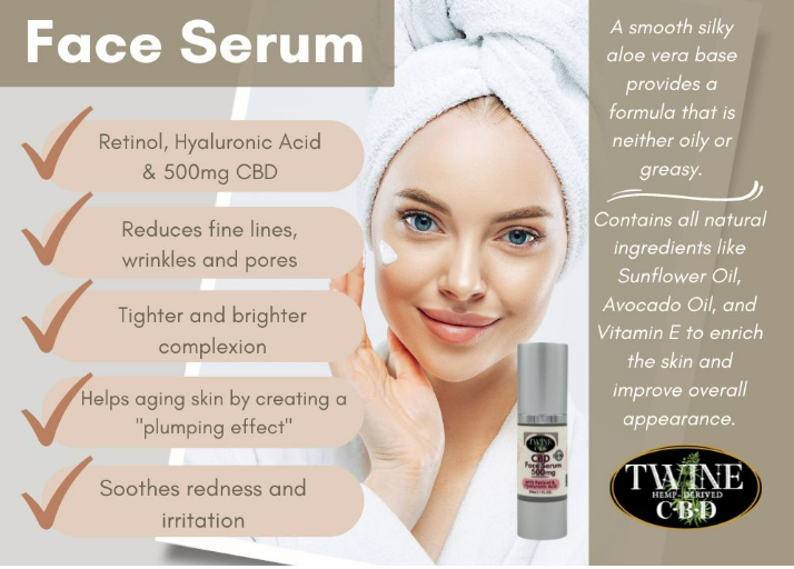 CBD Face Serum - Southern Chic Magnolias, LLC