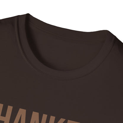 Thankful Blessed Mess Unisex Softstyle T-Shirt