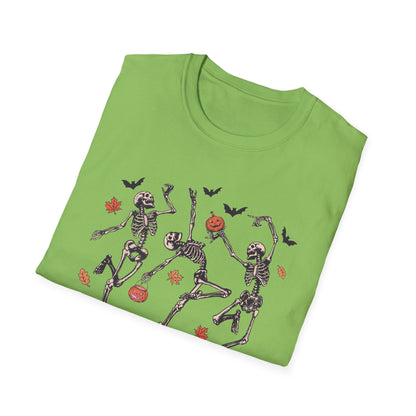 Skeleton Spooky Day Unisex Softstyle T-Shirt