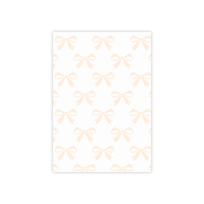 Post-it® Note Pads Girlie Bow Light Pink 4x6
