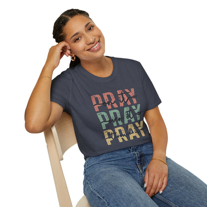 Pray Unisex Softstyle T-Shirt