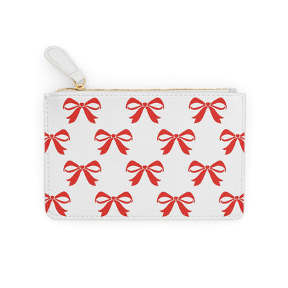 Mini Clutch Bag Girlie Bow Red