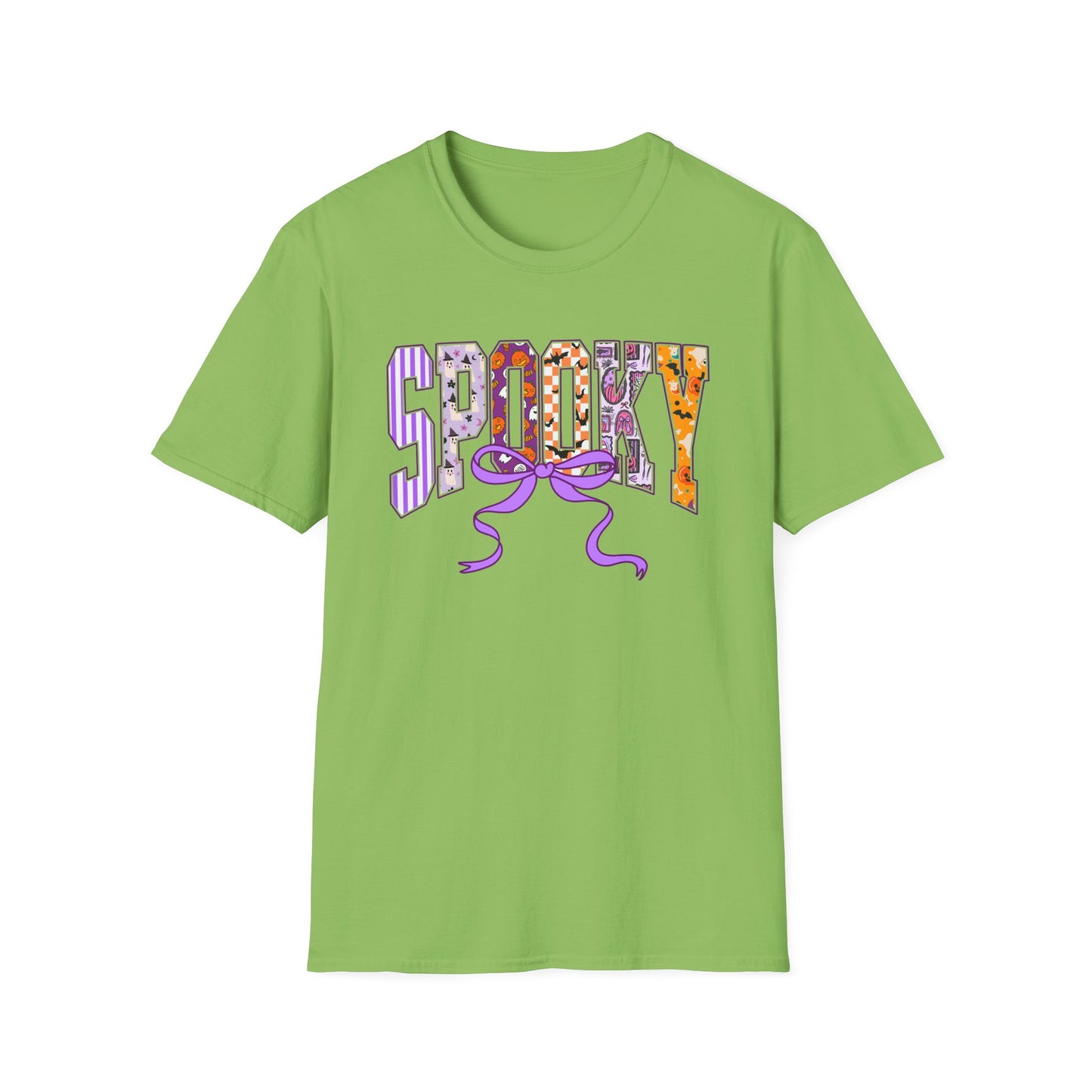 Preppy Spooky Coquette Unisex Softstyle T-Shirt