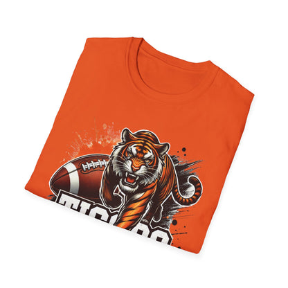 Tigers Football Unisex Softstyle T-Shirt