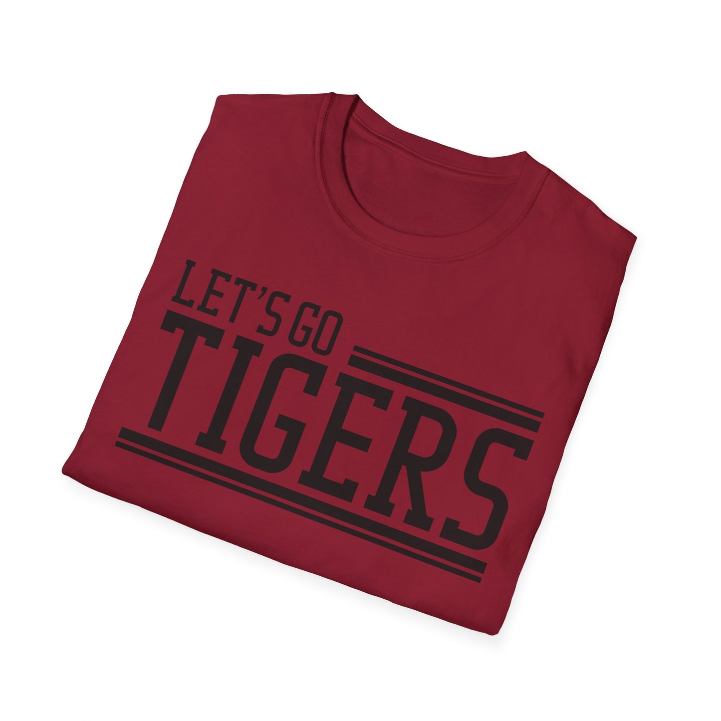 Lets Go Tigers Unisex Softstyle T-Shirt