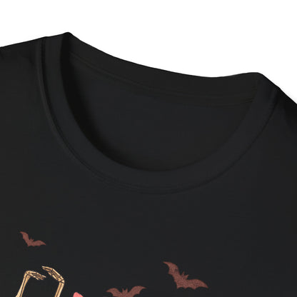 Ballerina Skeleton Unisex Softstyle T-Shirt