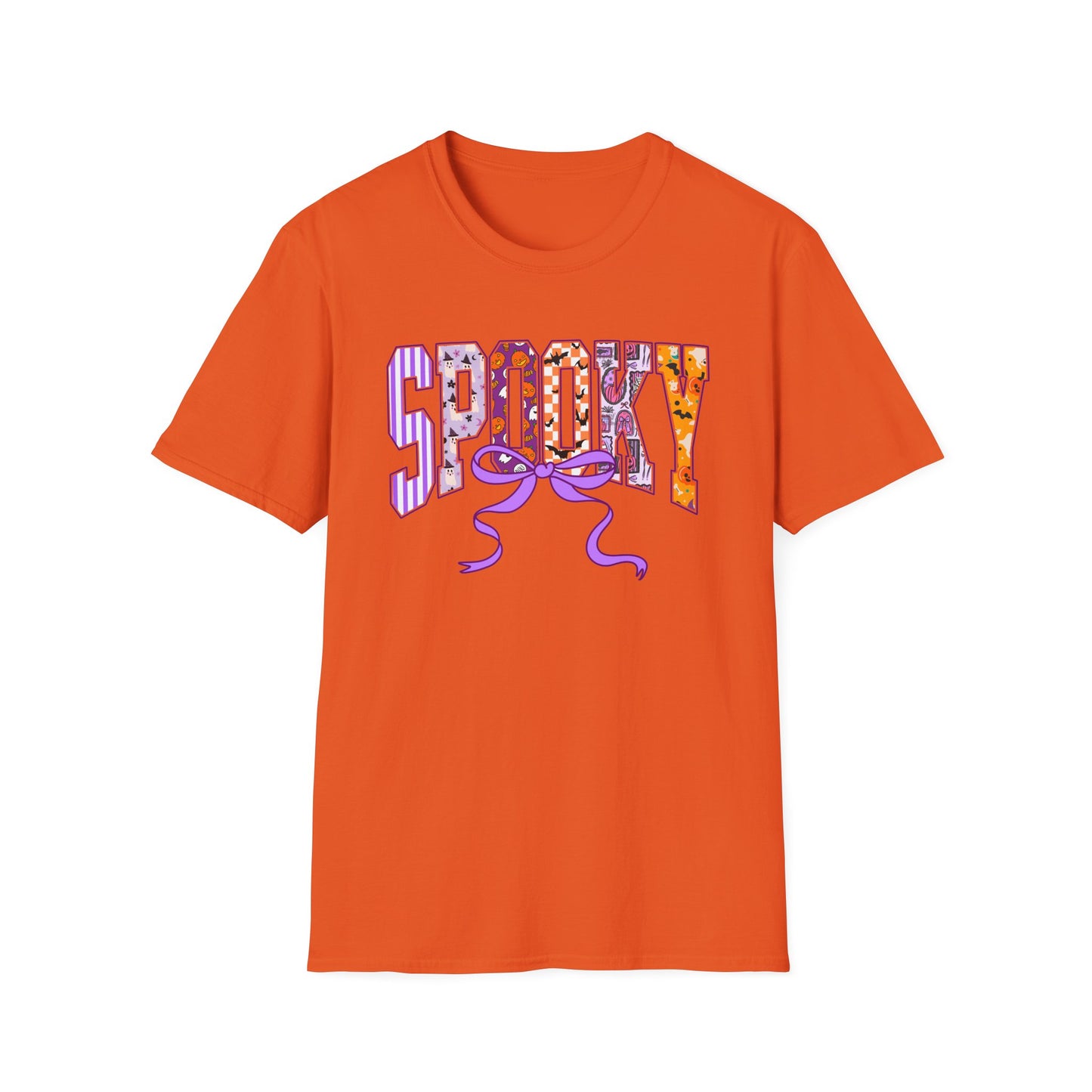 Preppy Spooky Coquette Unisex Softstyle T-Shirt
