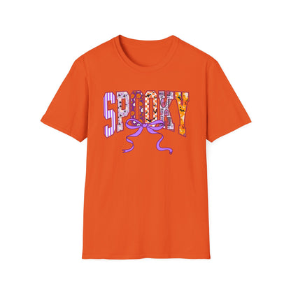 Preppy Spooky Coquette Unisex Softstyle T-Shirt