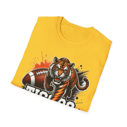 Tigers Football Unisex Softstyle T-Shirt