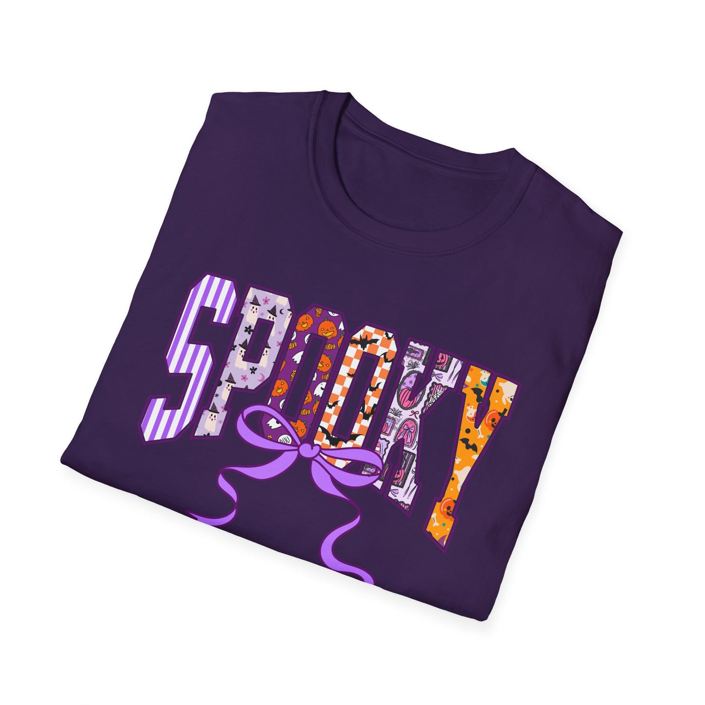 Preppy Spooky Coquette Unisex Softstyle T-Shirt
