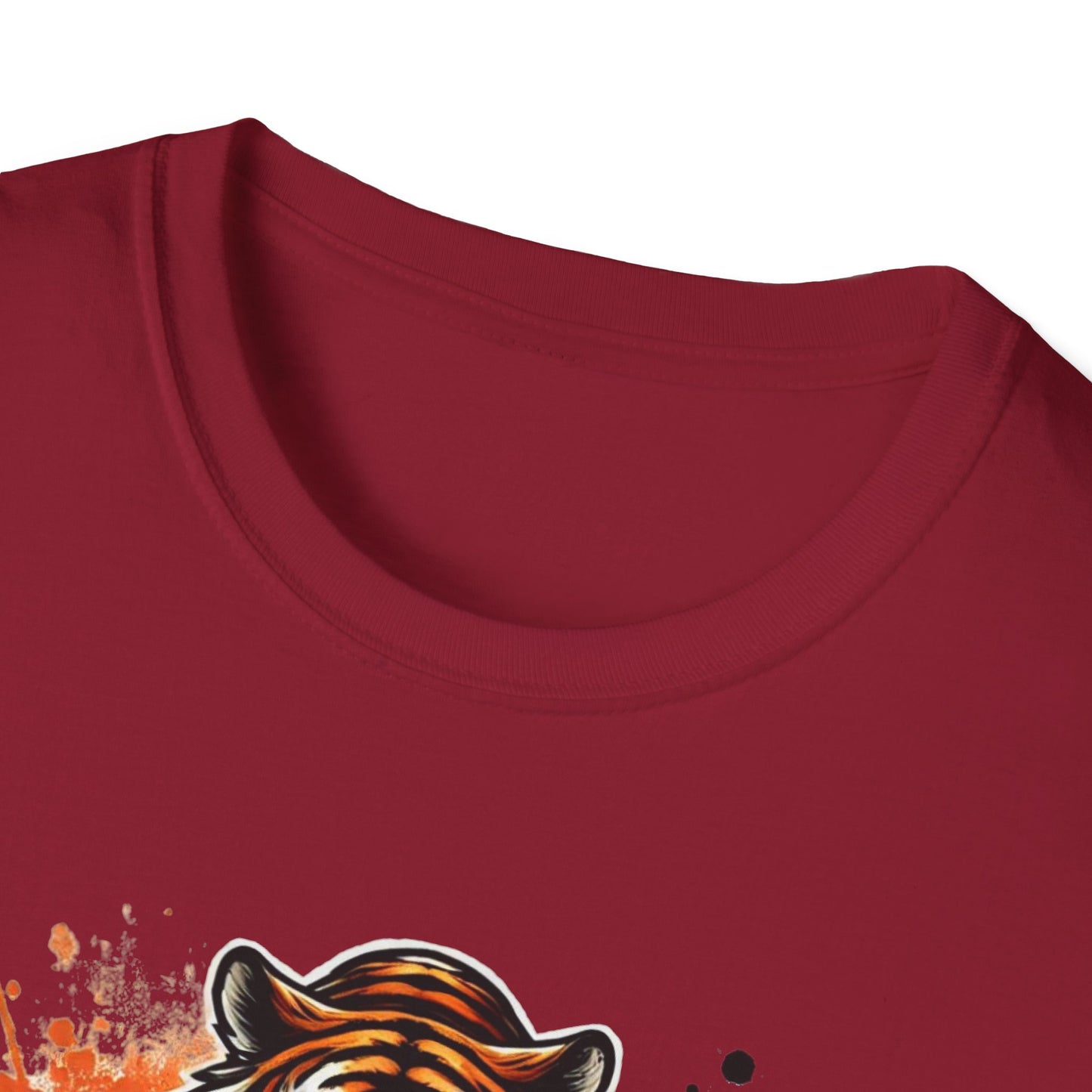 Tigers Football Unisex Softstyle T-Shirt