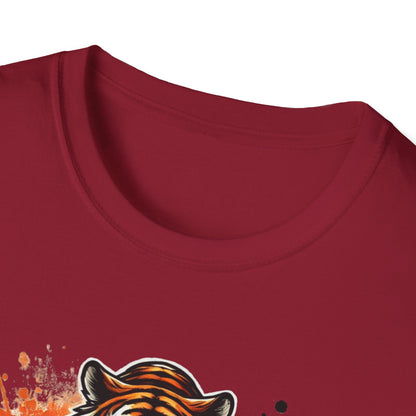 Tigers Football Unisex Softstyle T-Shirt