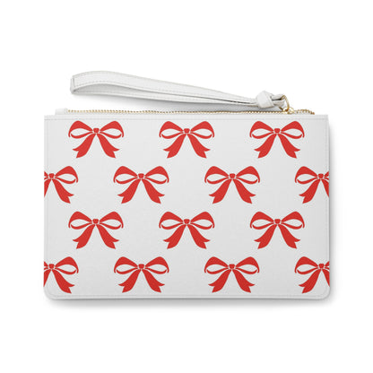 Clutch Bag Girlie Bow Red