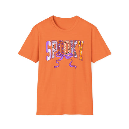 Preppy Spooky Coquette Unisex Softstyle T-Shirt